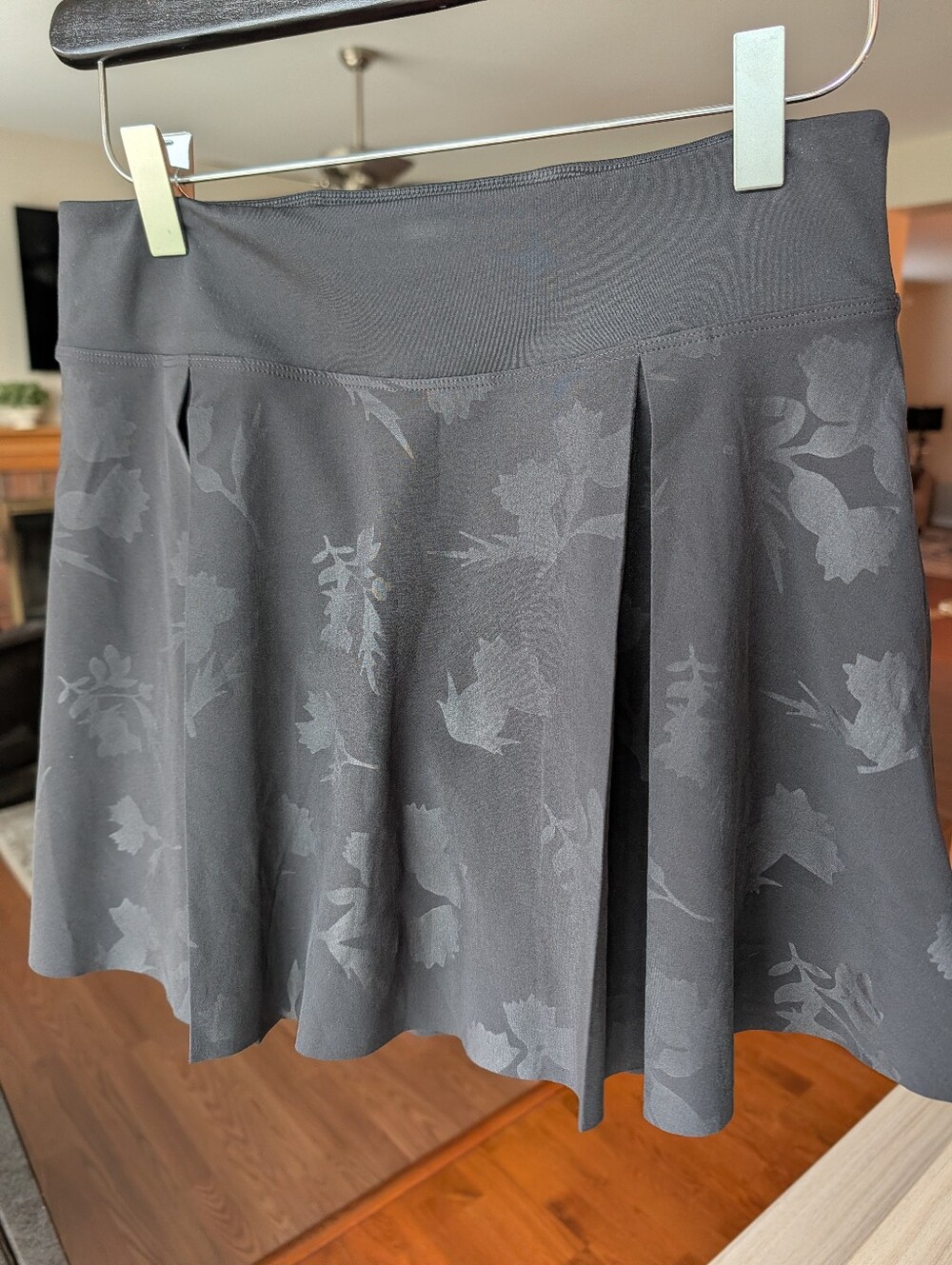 Nike Dri-Fit Black Floral Skort